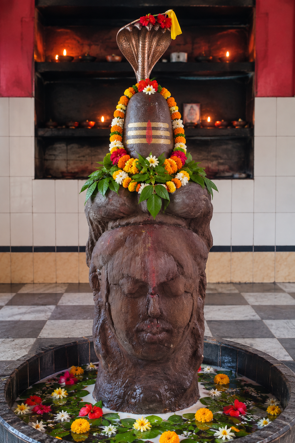 Baba Mahendra Nath sacred Shivling at Mahen, Deoria